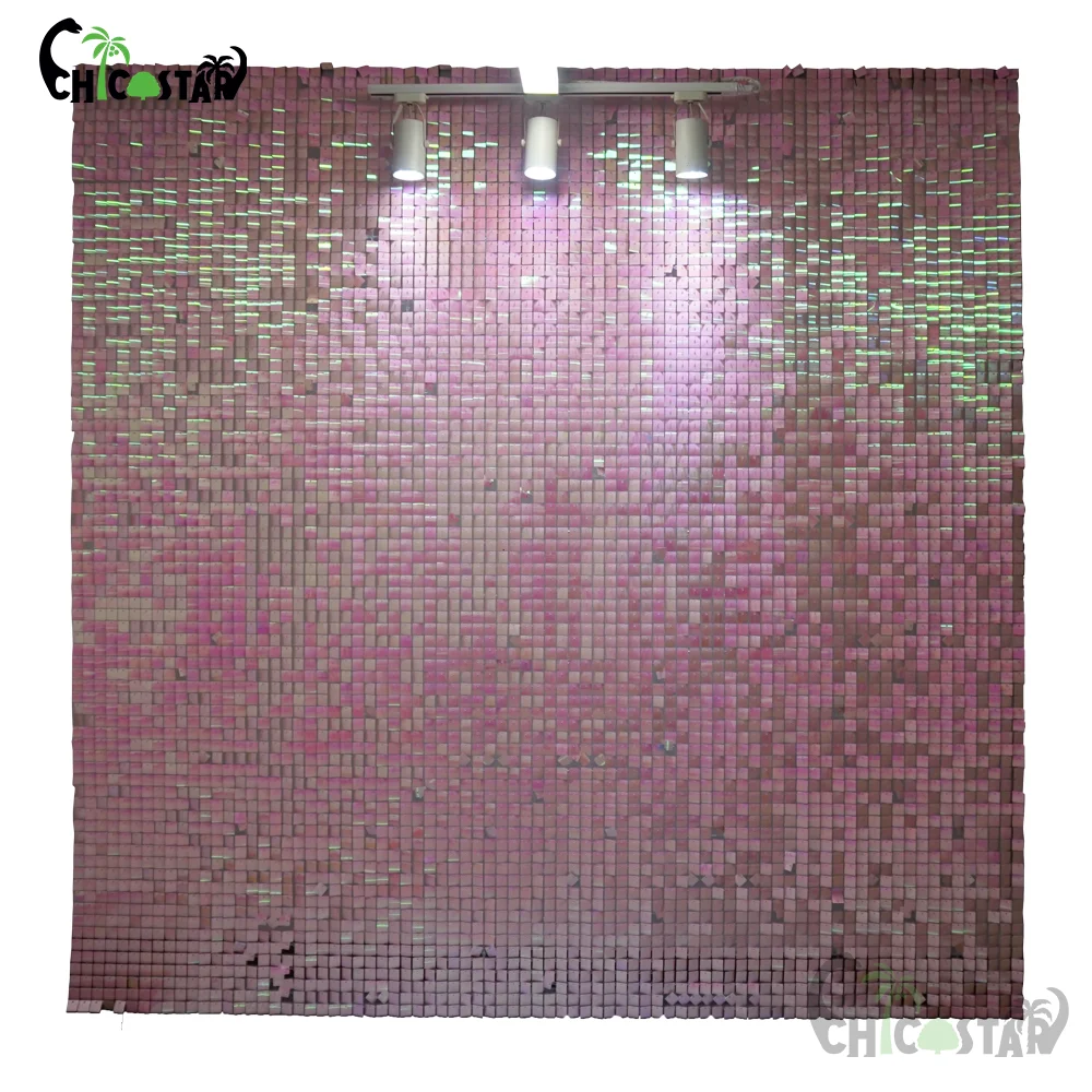 Мерцающий блесток Кристалл 4D Русалка Настенный фон темно-синий современный стиль панели для свадьбы и вечеринки украшение картонная коробка