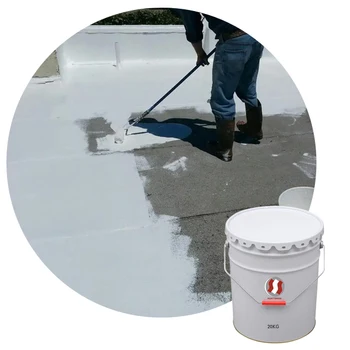 Eco Friendly White Color Excellent Waterproof Silicone Roof Coating Paint