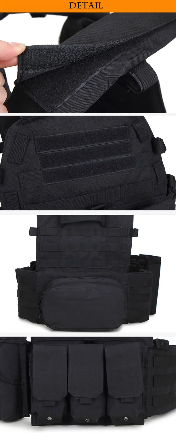 Chaleco Tactico Plate Carrier Tactisch Multifunctional Tactical Gear ...