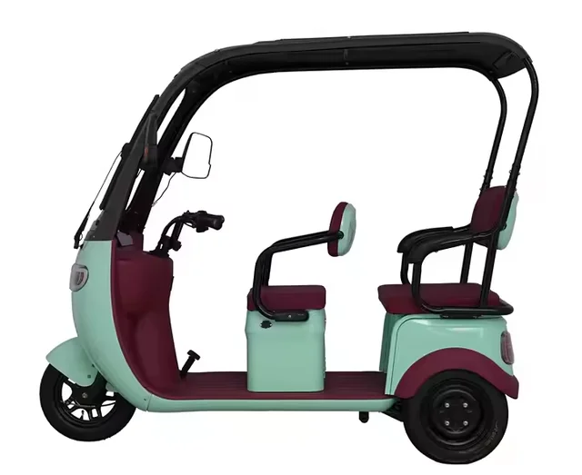 2025 New Style Color Matching Three-Wheel 2-3 People Seat Adult Outdoor for Adults Heavy Duty Delivery