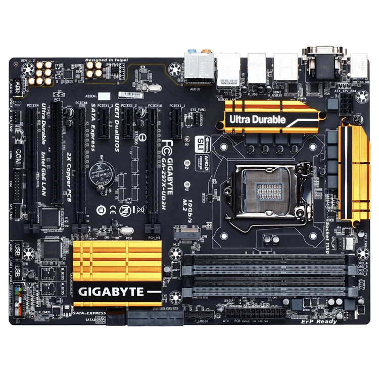 GIGABYTE GA-Z97X-UD3H LGA 1150 Socket Gaming Motherboard With