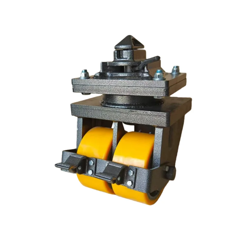 Container Feet Wheel Heavy Duty ISO Shipping Container Wheels Swivel Castor Wheel - 10 Tonne ...