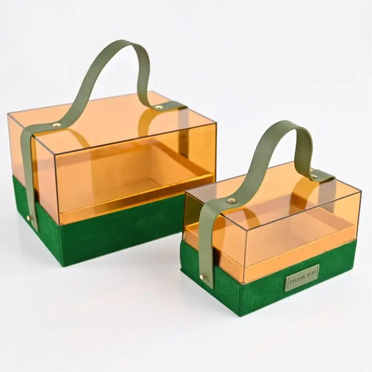 Iso Bsci Factory Custom Luxury Transparent Acrylic With Hand Gift Candy