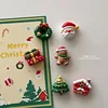 Cute Cartoon Resin Christmas Fridge Magnets Holiday Home Decor