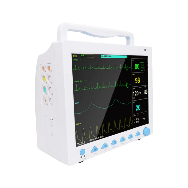 Монитор пациента CONTEC CMS8000 ecg spo2 nibp монитор 6 многопараметрический cms8000
