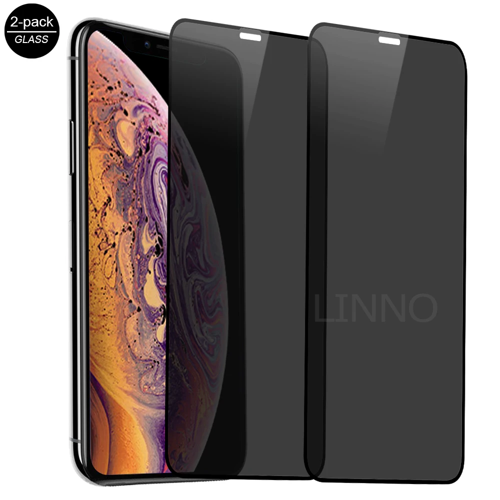 
 3D изогнутое полноэкранное Анти-шпион 180 защита от ударов из закаленного стекла для iPhone 12 Pro Max 11pro Max  