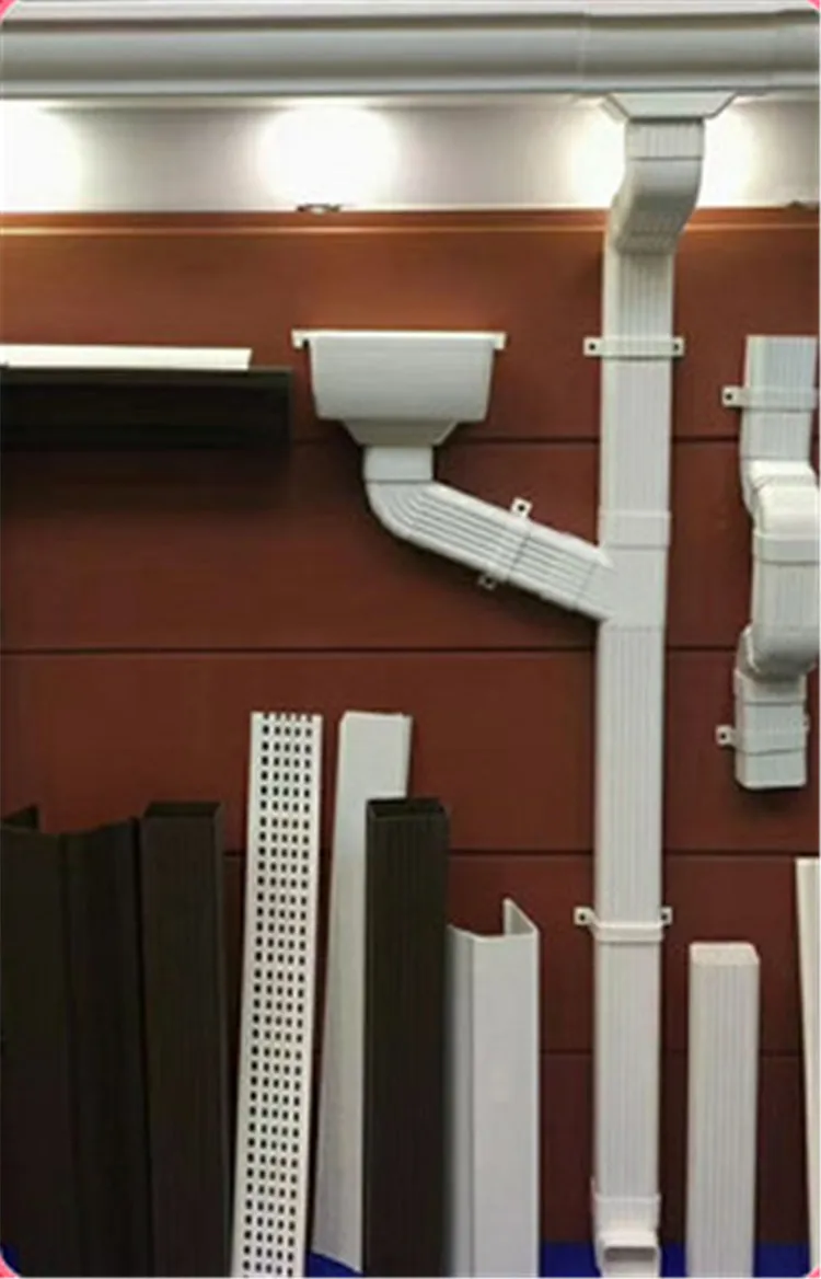 Roofing Rainwater Harvest Collecting Gutter System Rain Water Drain Product PVC Guttering and Downspout Fitting Pipe Diverter