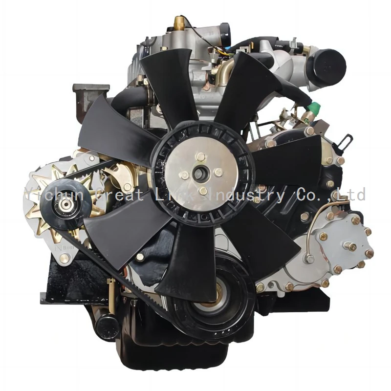 JX493G43 4JB1 Mechanical Diesel Engine 86HP With Standard Bench Test for Stationary Generator Small Tractor Drilling Rig