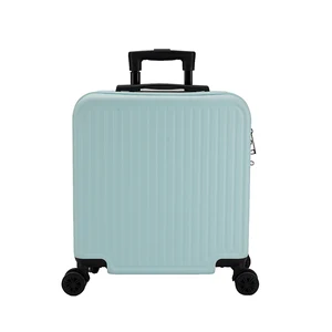 Hot Sale Deluxe ABS Luggage Case 18-Inch Convenient Mini Travel Case 210D Lined Suitcase