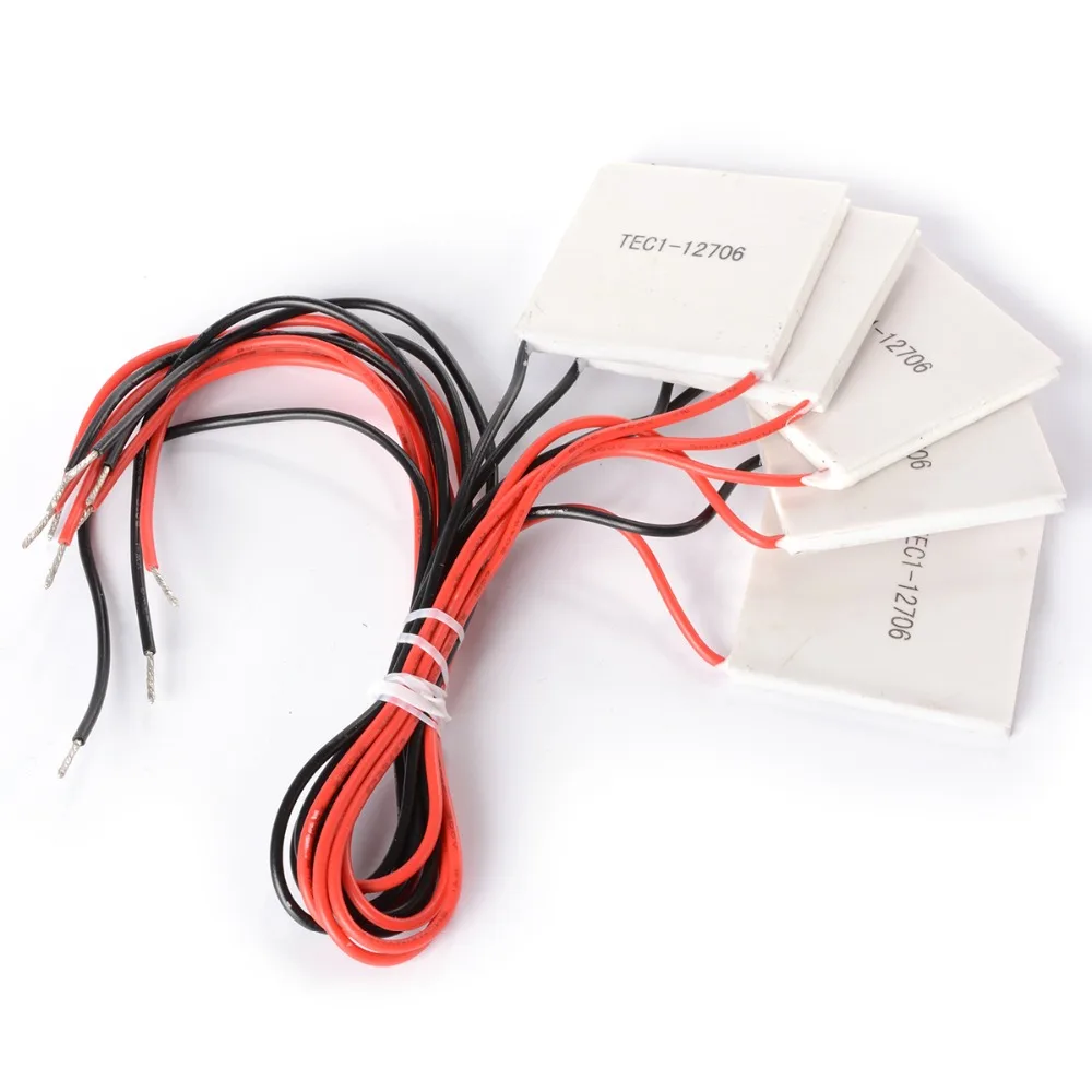 TEC1-12706 12V 60W 6A 40MMX40MM Heatsink Thermoelectric Cooler Cooling Peltier Plate Module 10pcs Digital Plug In Thermostat Outlet Temperature Controller - Foto 6