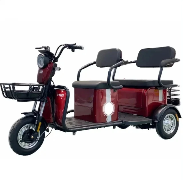 Adult Leisure Electrical Tricycle for 3 Person Disabled Electric Scooter