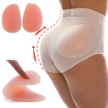 Factory Women's Butt Enhancer Shapewear Hot Sexy Panty Silicone Padded Butt Enhancer Hip up Shaper Underwear
