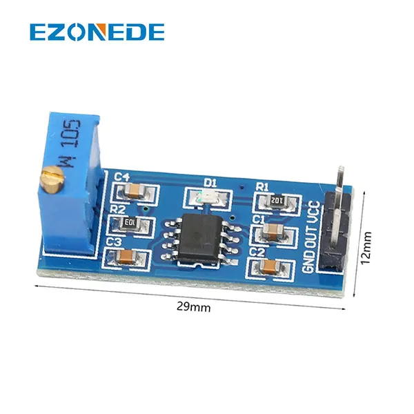 NE555 Pulse Generator Square Wave Rectangular Wave Small Signal ...