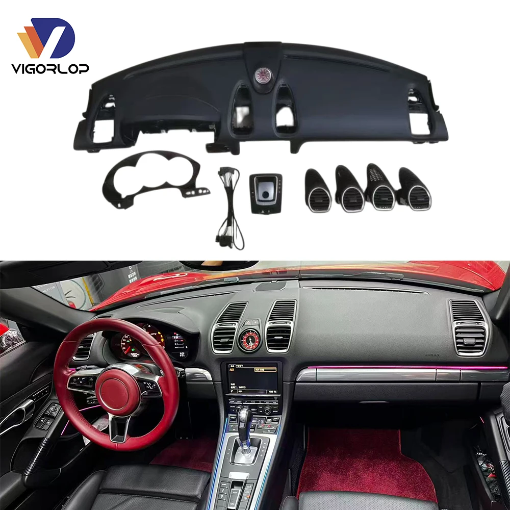 Replacement Upgrade Plastic Car Digital Dashboard Panel For Porsche Cayman 981 2011-2015 Upgraded