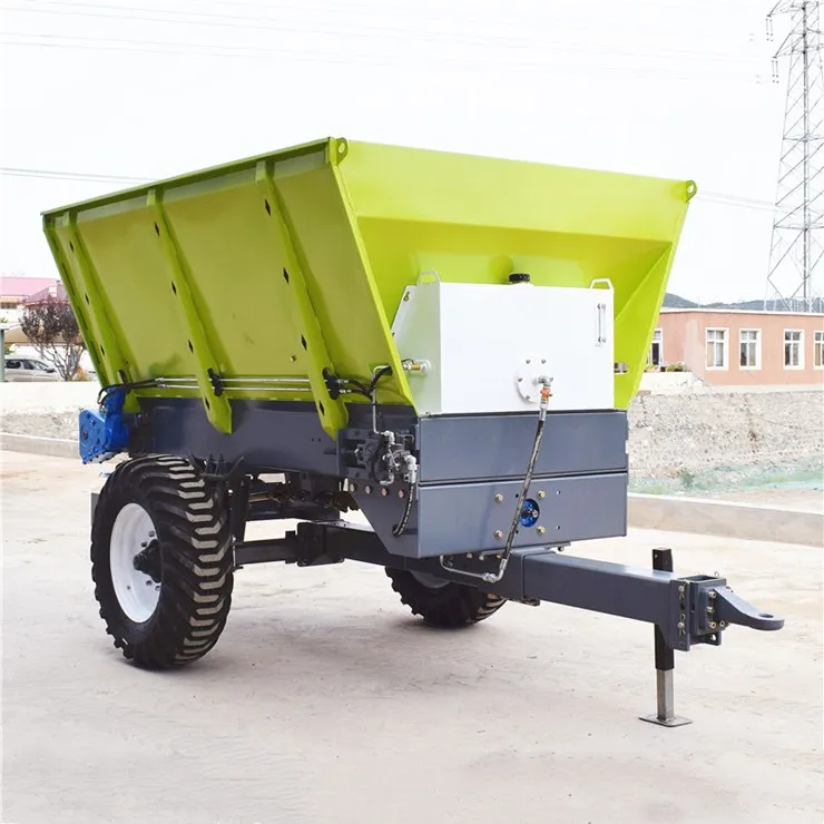 Large agricultural tractor fertilizer applicator