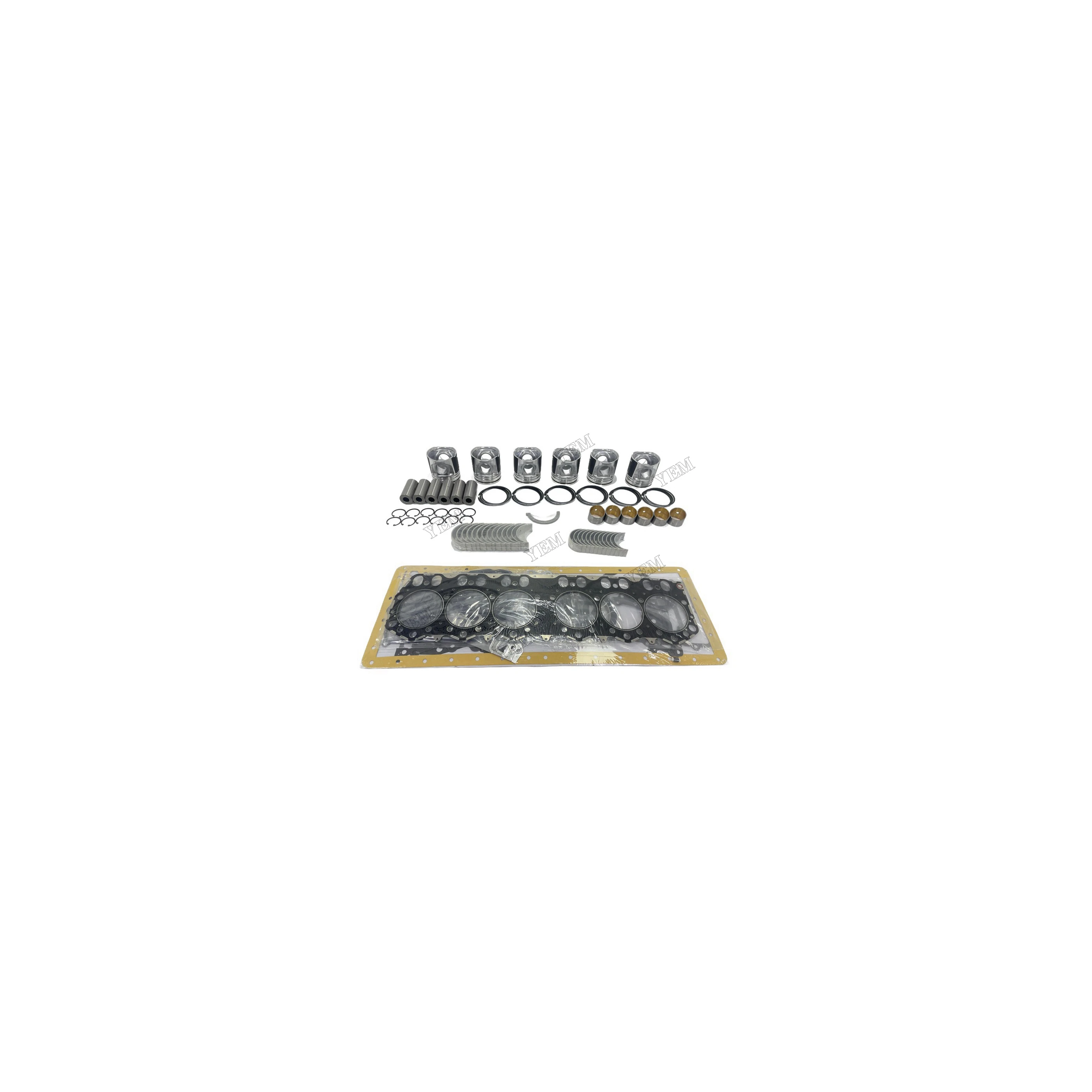 Overhaul Gasket Kit With Cylinder Gaskets Bearings Piston Rings Suitable for Caterpillar C6.4 High Performance Engine Parts