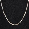 3mm Gold Tennis Necklaces