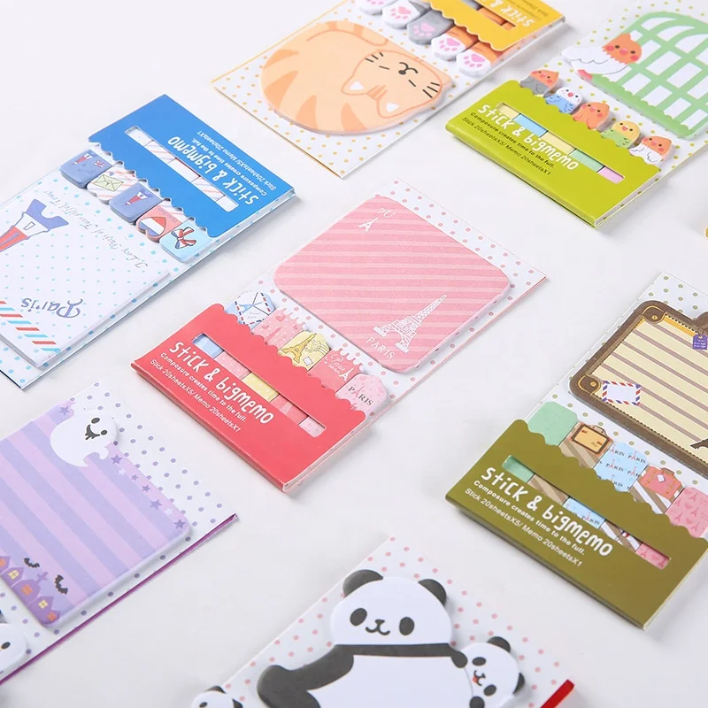 Custom Printed Sticky Notes Note Pad And Sticky Notes Set