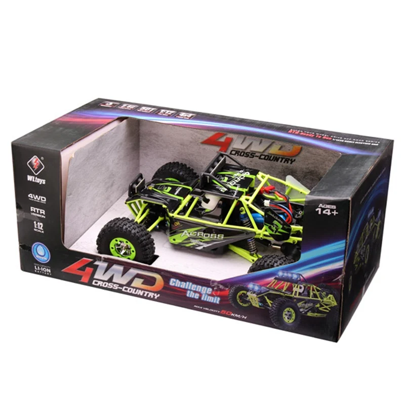 Wltoys 12428 RC 1/12 Car 2.4G 4WD Electric Brushed Racing Crawler 50km/h  High Speed RC Off-road Car Remote Control Car Toys| Alibaba.com