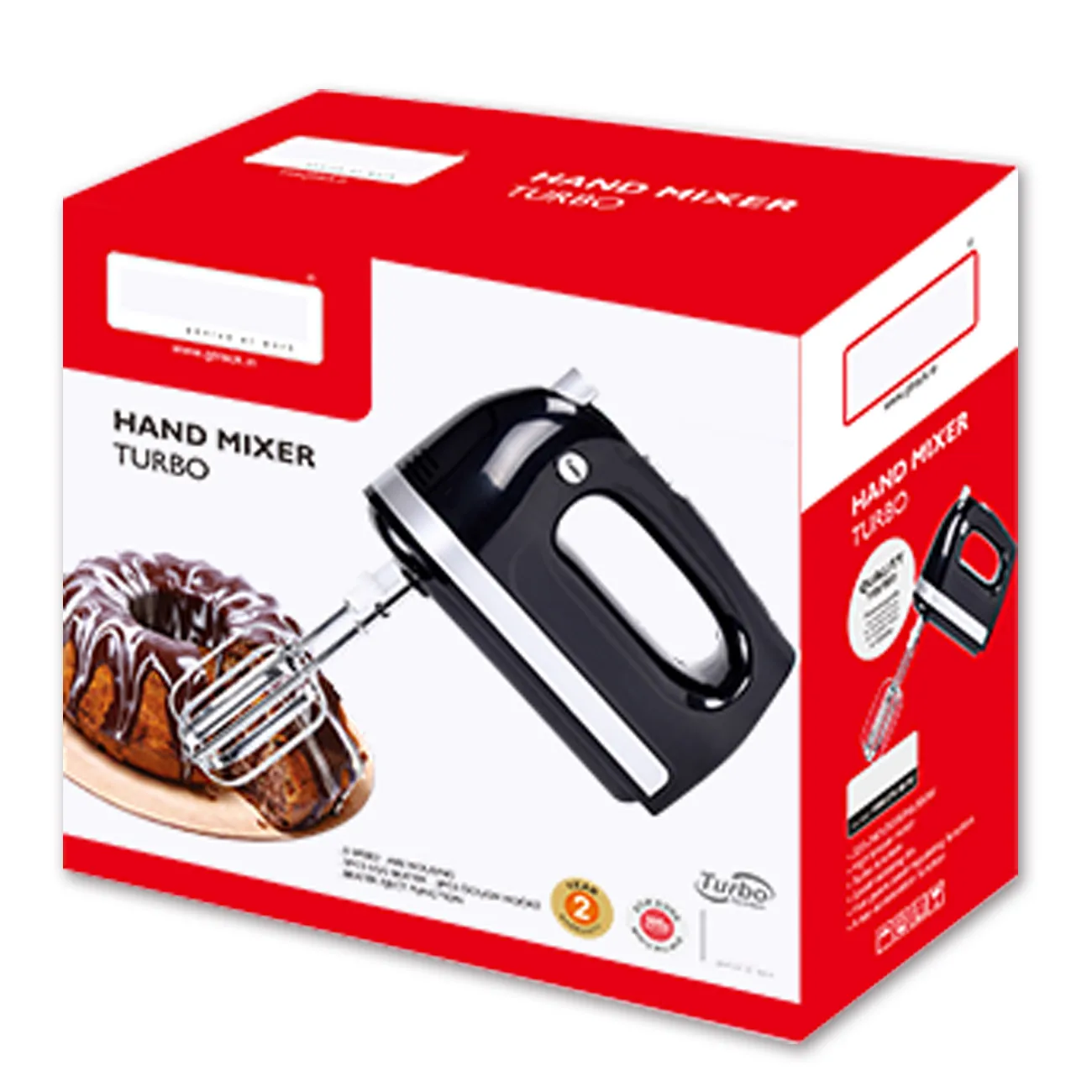 Home Kitchen Bread Cakes Flour Dough Egg Handheld Electric Beater Hand