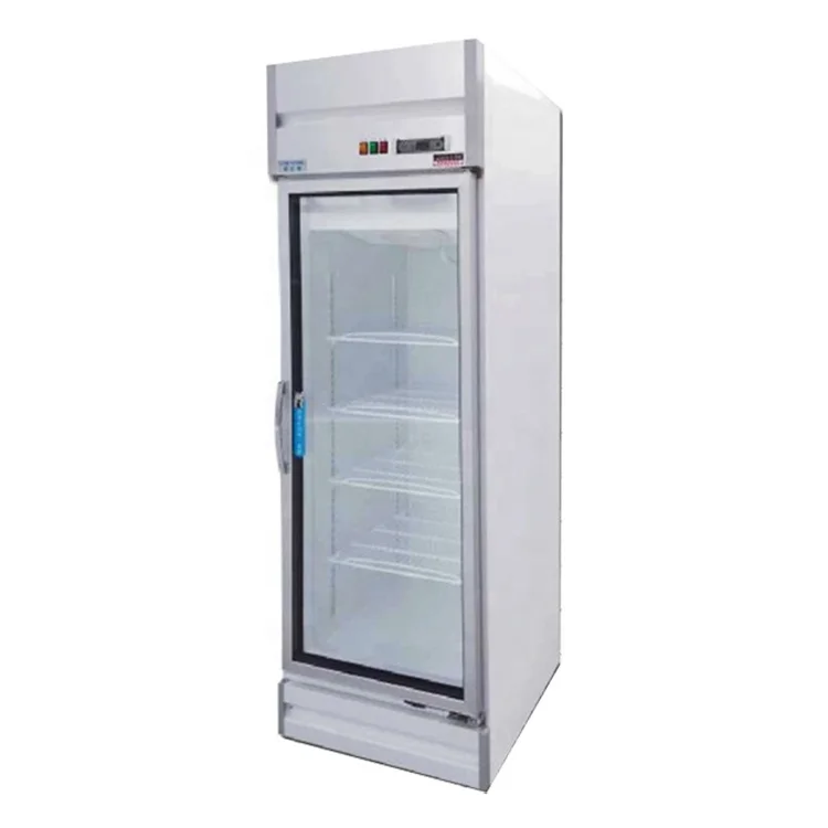 Taiwan MS refrigerator glass one door project for customer