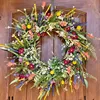 Plant vine circle Colorful 35cm wildflower wreath