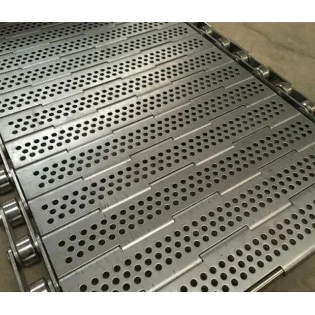 Hinged Chip Conveyor Belt Conveyor Slats Belts for Chip Conveyor 5