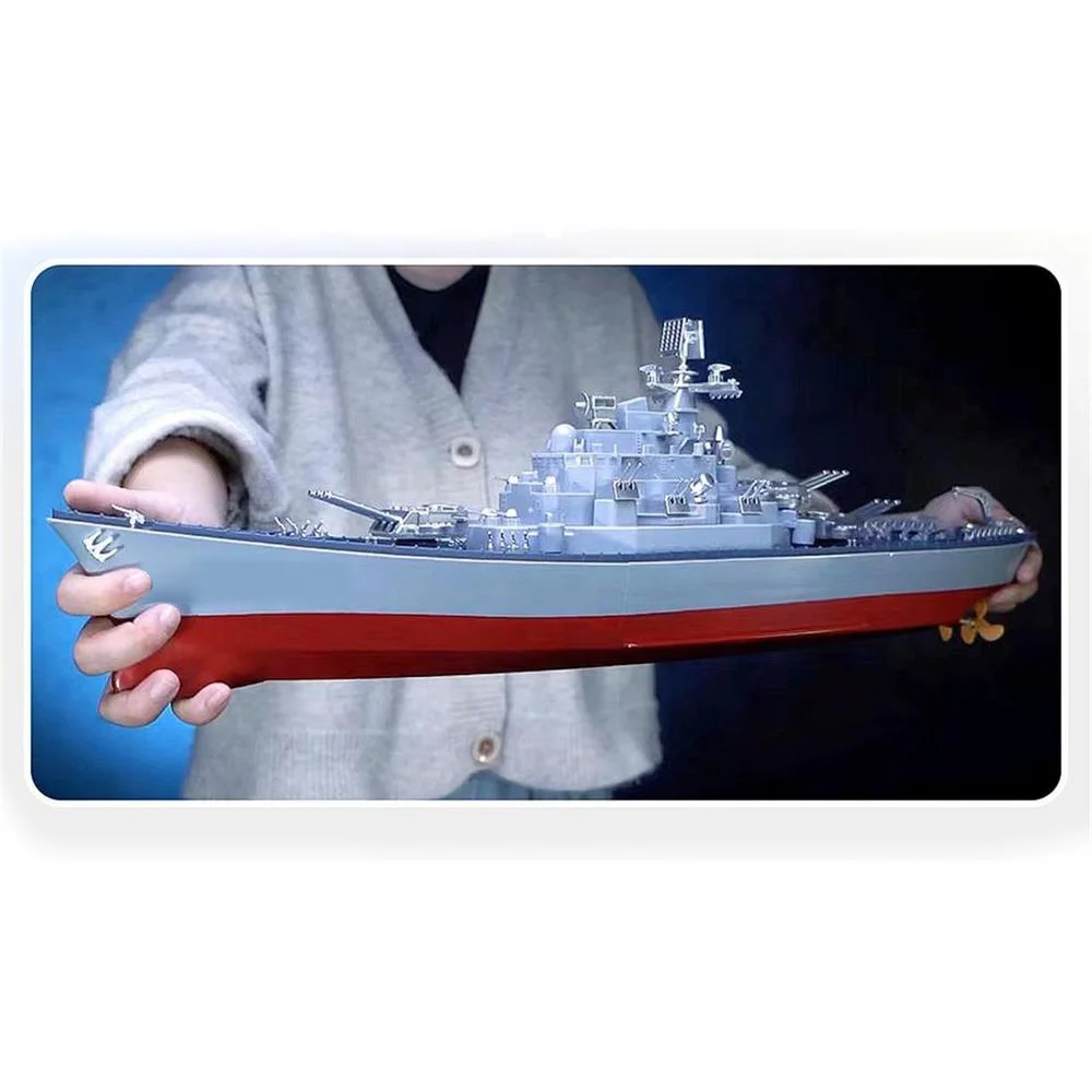 4CH telecomando elettrico Sea Rider Military Warship Toys