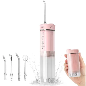 Premium 230ML Mini Travel Water Flosser Oral Irrigator with Sterilizer Function