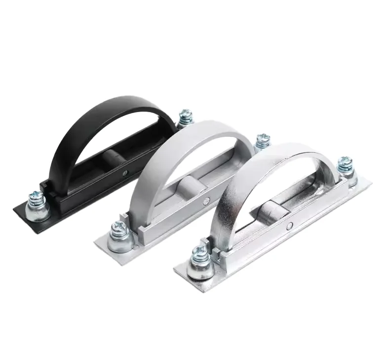 Handle PL005 Ball Ring LS707 Invisible Concealed Drawer with Rotating Zinc Alloy Handle Without Back Cover