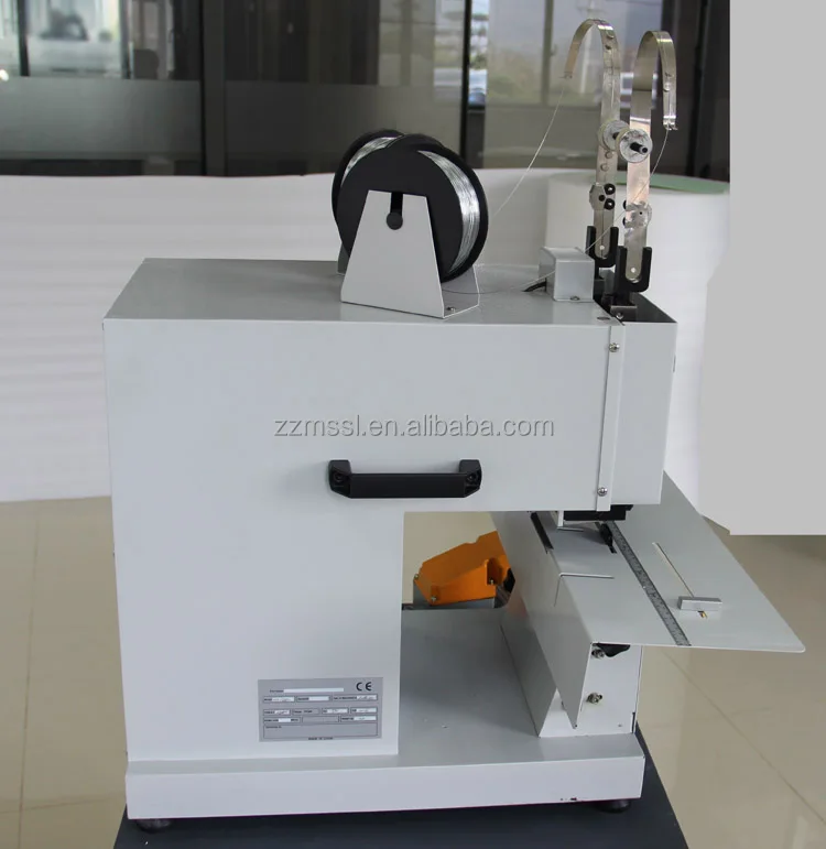 Double Head Wire Stitching Binding Machine Book Stitching Machine ...