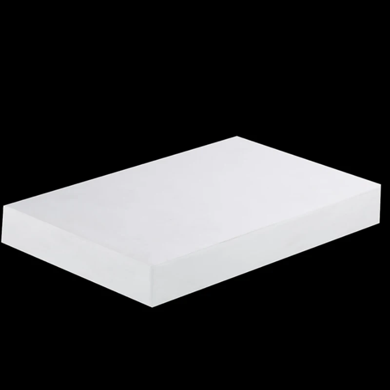 Wholesale custom thickness Natural Color high temperature white PTFE virgin plastic sheet