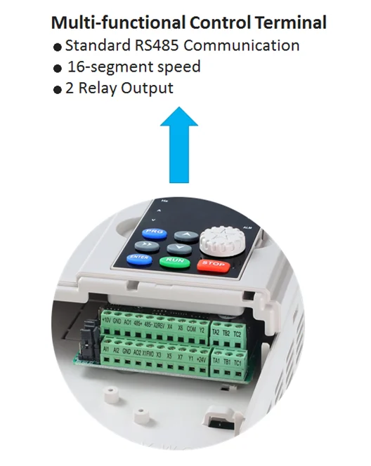 380v 3 Phase Vfd 4kw Solar Vfd Pump Inverters 4kw 5hp 400v 3 Phase ...