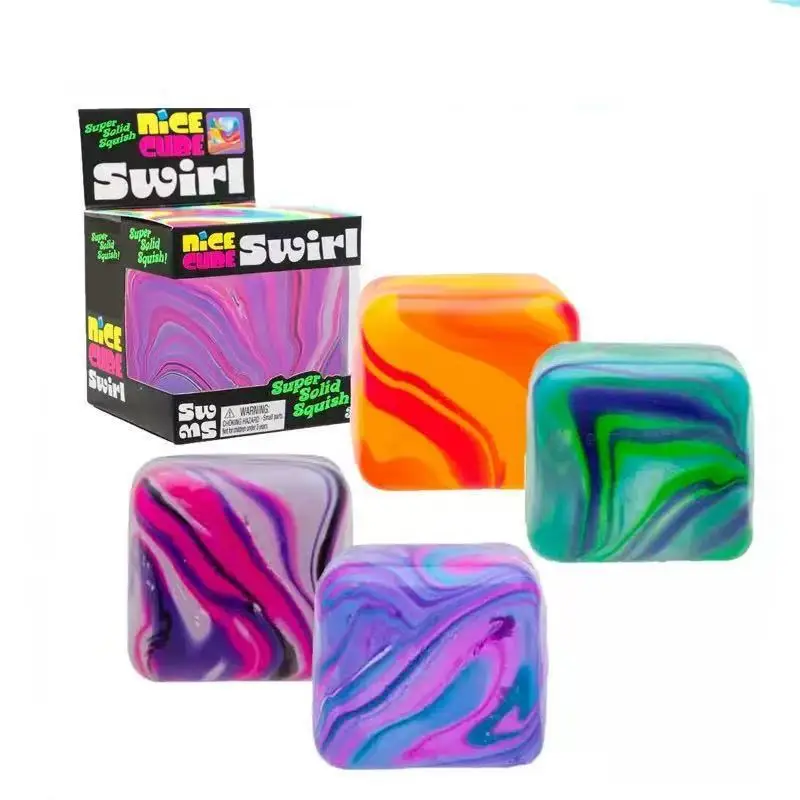 Fidget kub anti-stress leksak sensorisk squishy leksak_voghion.com
