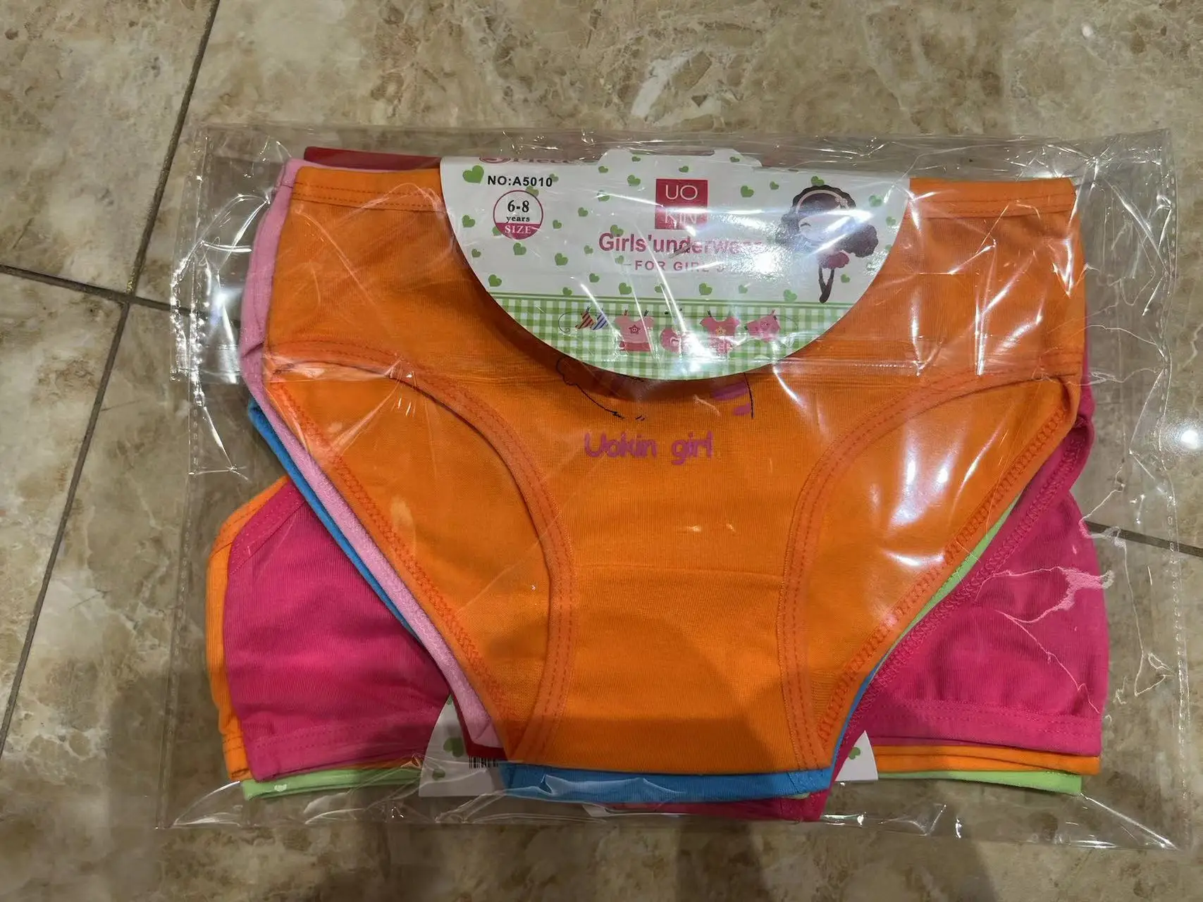 Wholesale Price 410 Years Kids Panties Cotton Child Underwear For Girl