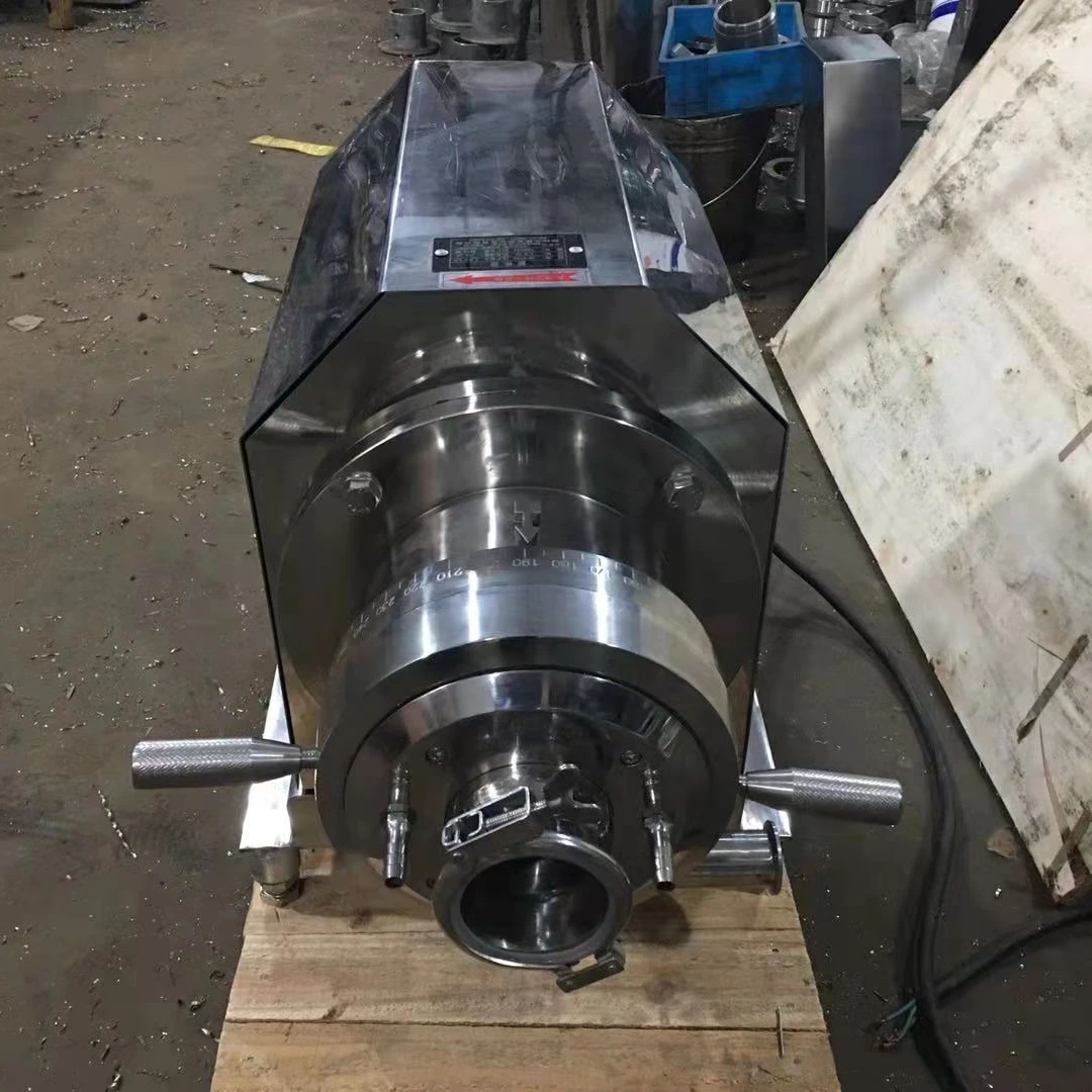 Sanitary  Peanut Butter Making in Line Colloid Mill Grinder