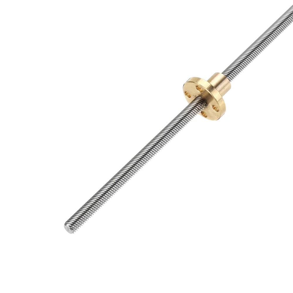 T5.56*2.4384 T5.5*0.6096 T5.56*1.219 Stainless Steel CNC Linear Actuator Lead Screw Trapezoidal Custom Thread Lead Screw