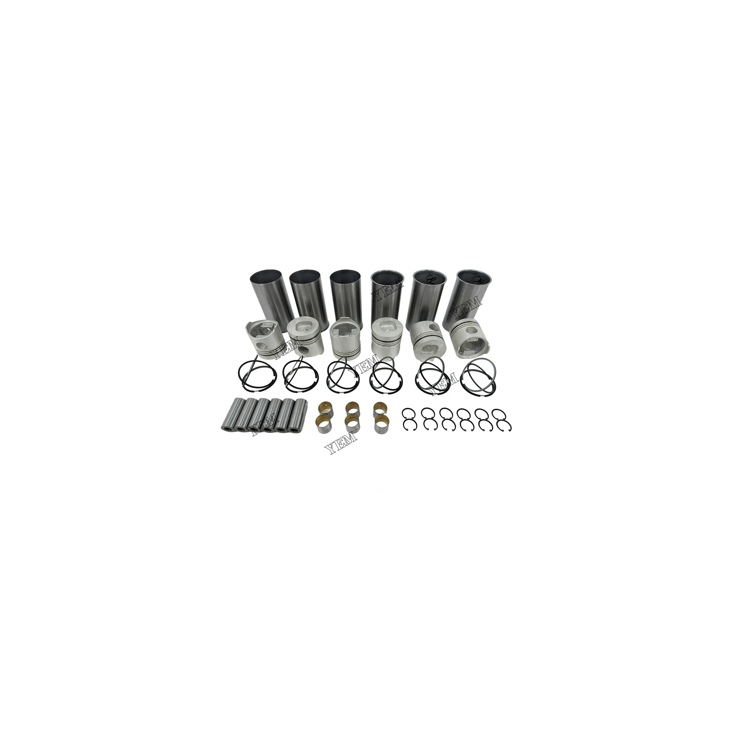 For Isuzu 6BD1 Cylinder Liner Repair Parts High Performance Engine Parts