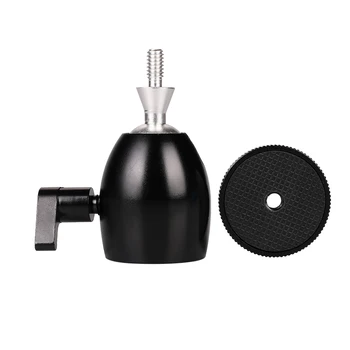 Kaliou C015 Wholesale Q39 Big Size YUNTAI Camera Tripod Solid Pan Tilt Tripod Metal Pan Tilt Elliptical Spherical  Pan Tilt detail image