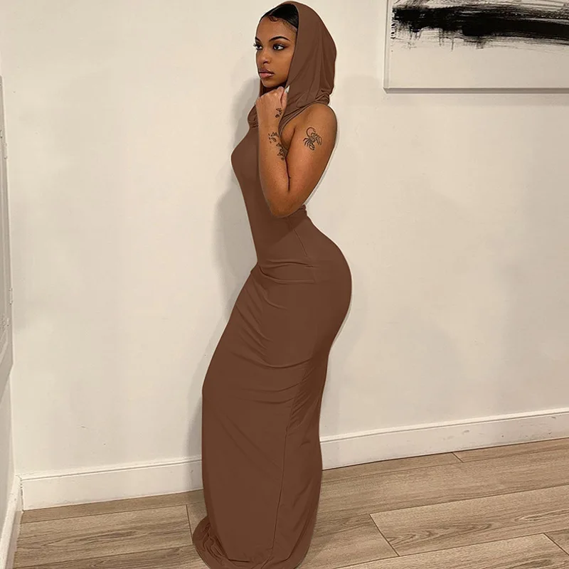 bodycon dress with hoodie Girly Doll hoodie sweatshirt mini dress main image 0