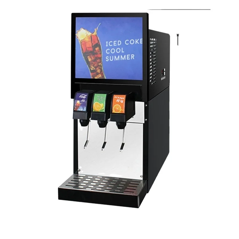 Flavors Carbonated Drinks High Yield Electric Soda Machine