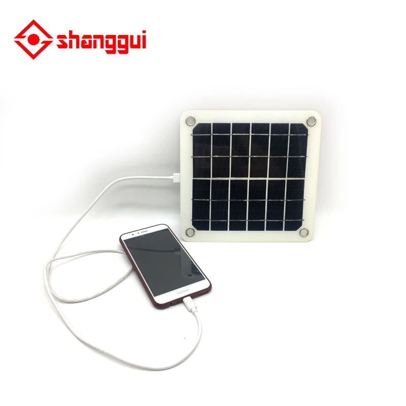 Mini 5W Flexible USB Solar Panel China Manufacturer Solar Charger for Cell Phones