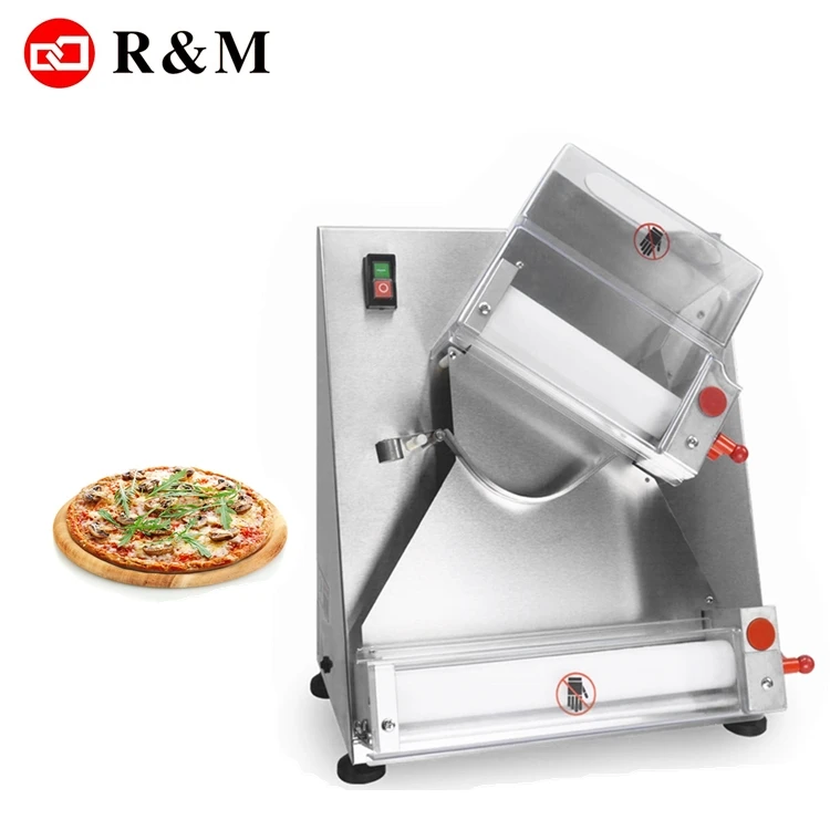 RM Commercial Automatic Electric Table Top Pizza Dough Sheeter Pizza Dough Sheeter Machine Rolling Pizza Sheeter Roller Machine - Image 2