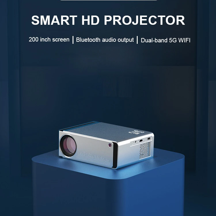 3D 4K Android Version1080 портативный домашний Карманный видеопроектор Full Hd умный проектор с высокой яркостью Led