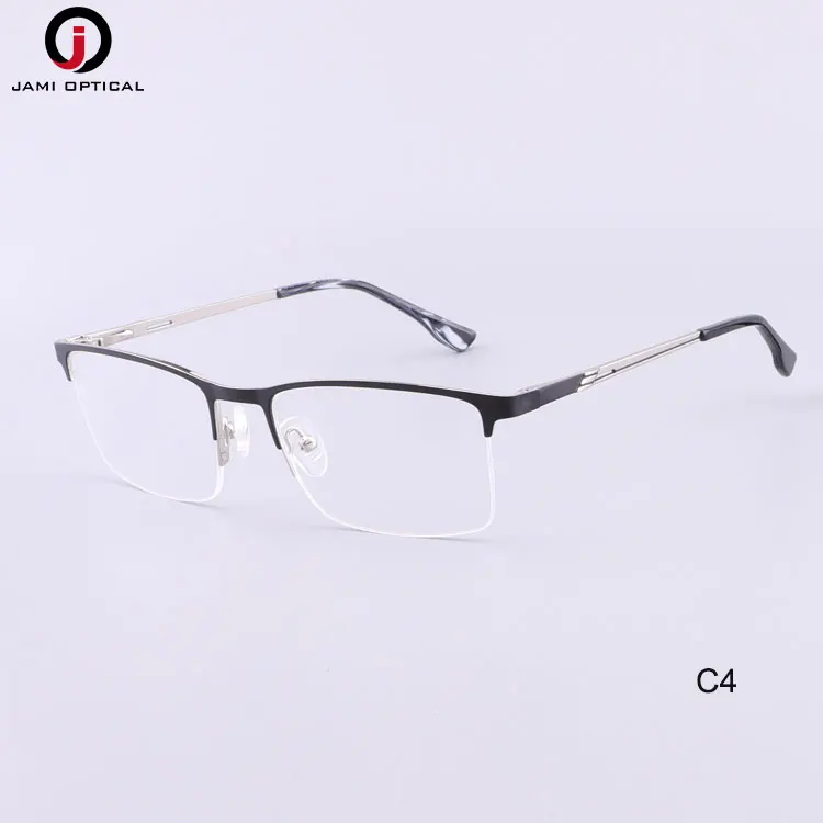 New Design Floral Optical Frame Half Rim Spectacle Wholesale Glasses