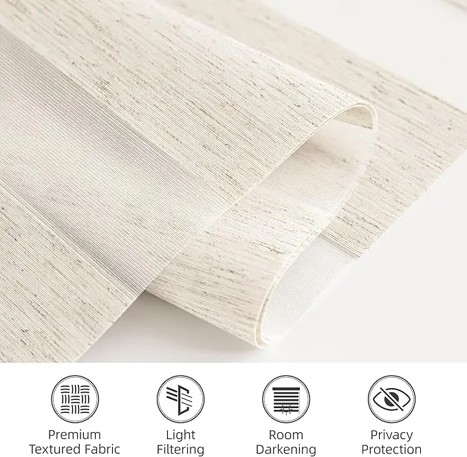 425GSM Zebra Blinds Fabric with 1 Roll MOQ and Customizable Color for Office or Home Sunshade