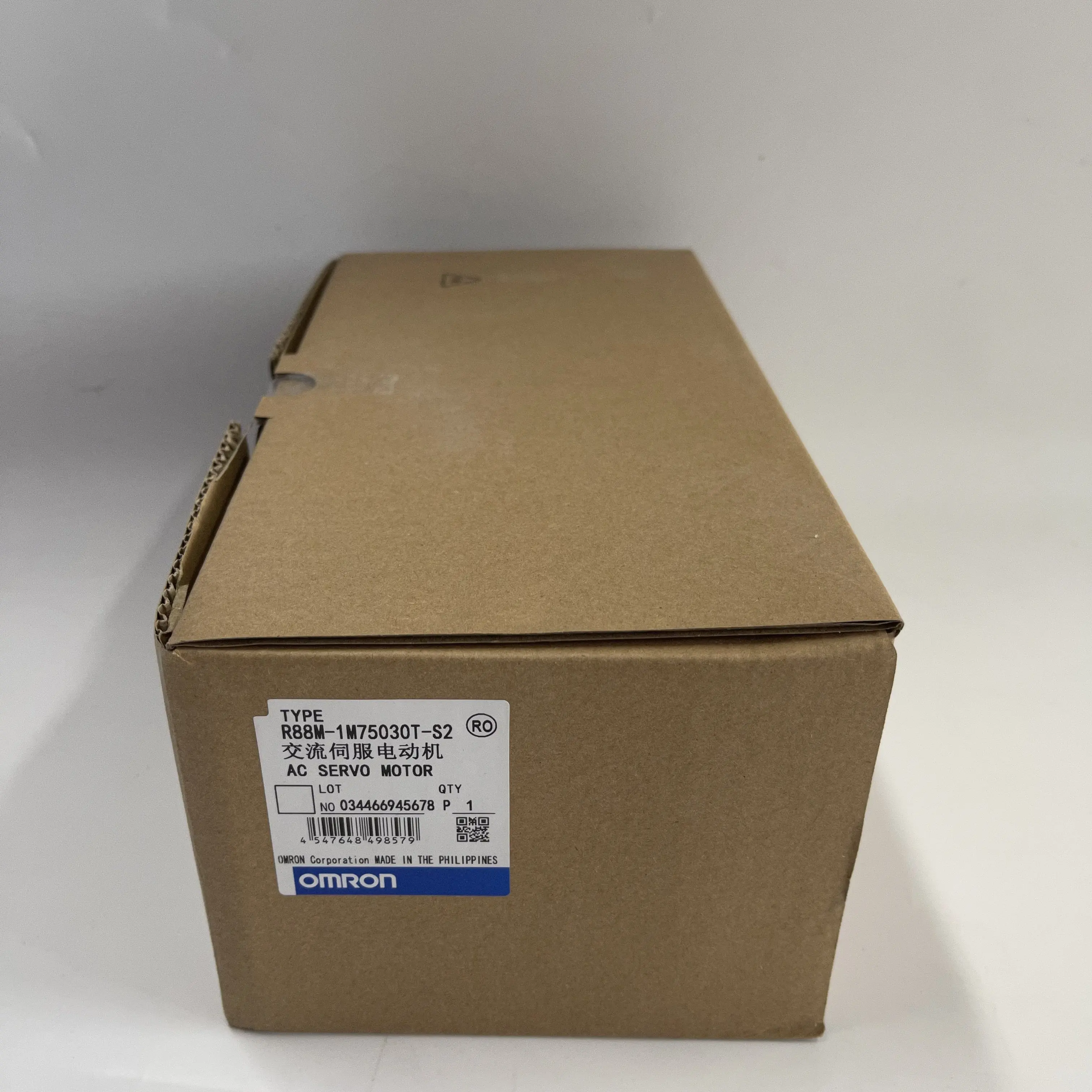 Omron AC Servo Motor R88M-1M75030T-S2 Omron AC Servo Motor R88M-1M75030T-S2