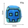 Blue skull with uneven eyes