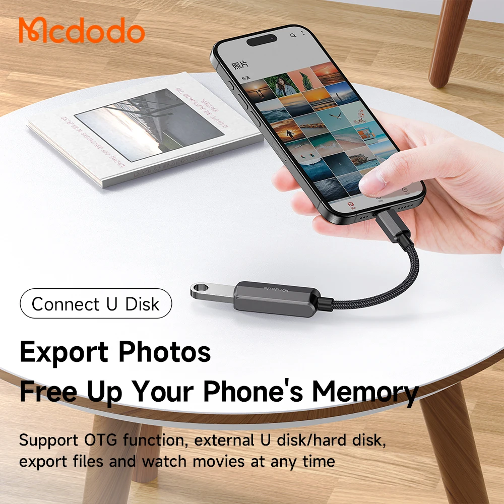 Mcdodo 283 USB-C in OTG Convertor Fast Charging Data Sync
