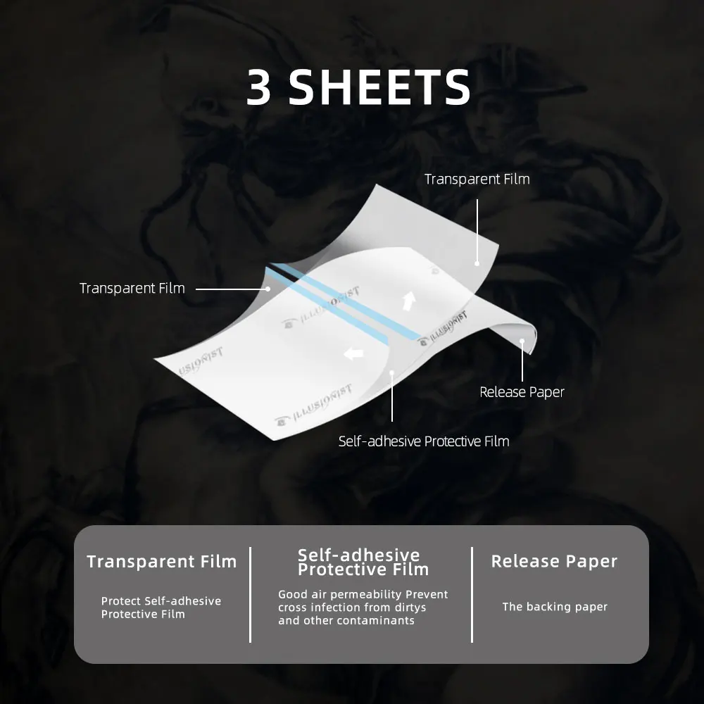 Защитная пленка для татуировок ремонтная 3 28 футов рулон защитной дышащей пленки ухода за